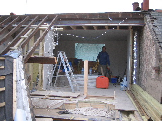 Loft in progress